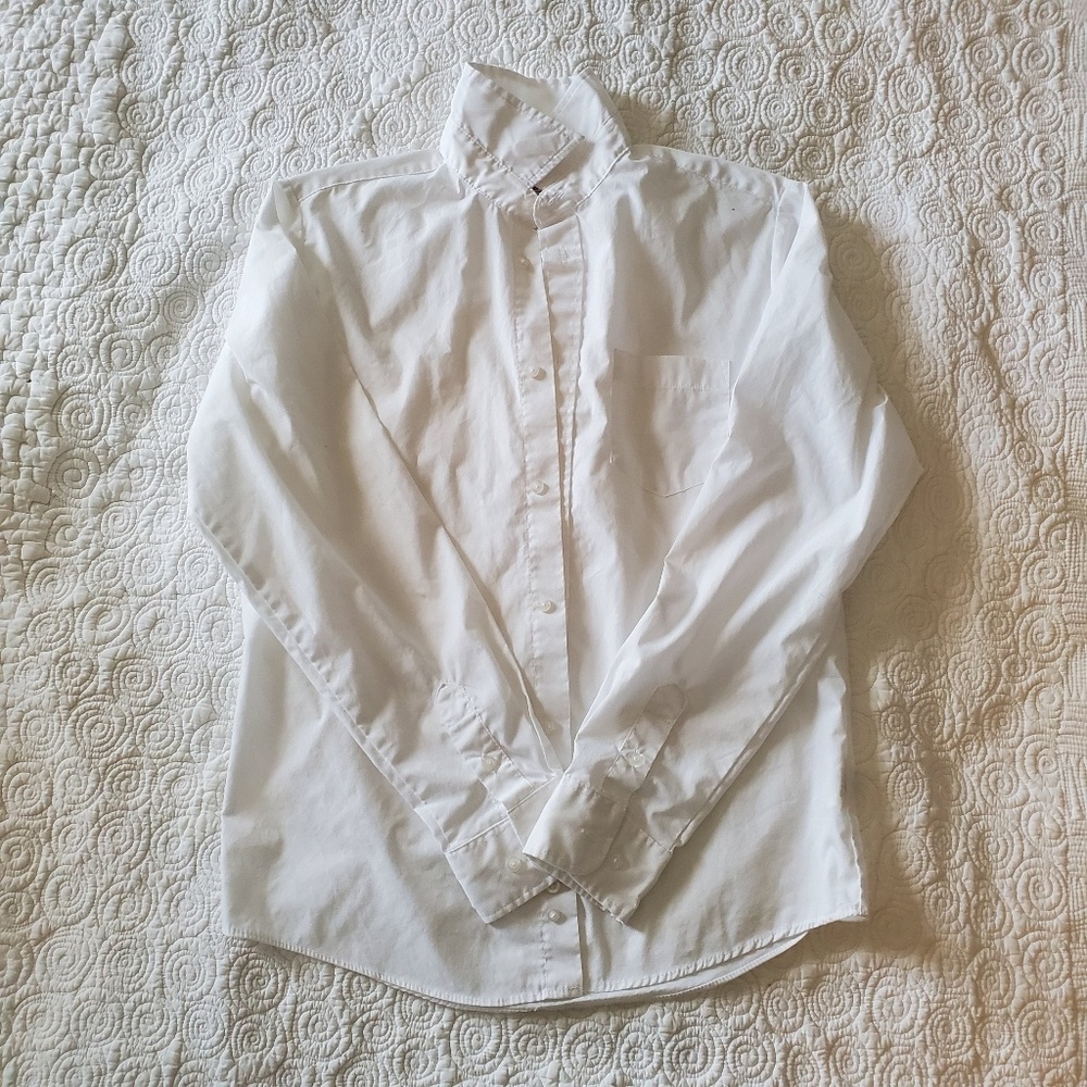 Boy formal long sleeved dress shirt